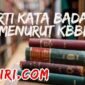 Arti Kata Badam Menurut KBBI dan Contoh Kalimatnya
