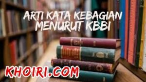 arti kata kebagian menurut kamus besar bahasa Indonesia (KBBI)