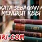 arti kata sebagian kecil menurut kamus besar bahasa Indonesia (KBBI)