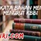 arti kata bahan mentah menurut kbbi