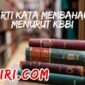 arti kata membahan menurut kamus besar bahasa Indonesia (KBBI)