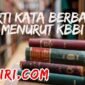 arti kata berbadi menurut kamus besar bahasa Indonesia (KBBI)