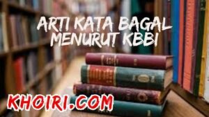 arti kata bagal menurut kbbi