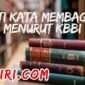 arti kata membagar menurut kbbi