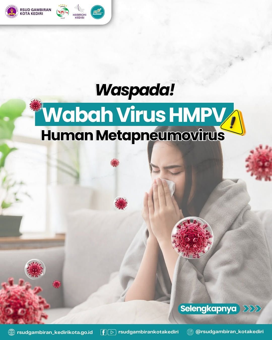 himbauan waspada virus hmpv dari rsud gambiran kota kediri