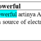 contoh kalimat dengan kata powerful