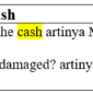 contoh kalimat dengan kata cash