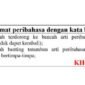 4 Contoh kalimat peribahasa dengan kata bajak