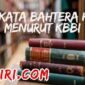 arti kata bahtera hidup menurut kamus besar bahasa Indonesia (KBBI)