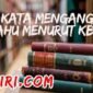 arti kata mengangkat bahu menurut kamus besar bahasa Indonesia (KBBI)