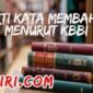 arti kata membahu menurut kamus besar bahasa Indonesia (KBBI)