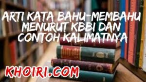 arti kata bahu membahu menurut kamus besar bahasa Indoneisa (KBBI)