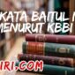 arti kata baitul mal menurut kamus besar bahasa Indonesia