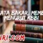 Arti Kata Bakar, Membakar Menurut KBBI