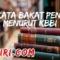 Arti Kata Bakat Penyakit Menurut Kamus Besar Bahasa Indonesia (KBBI)