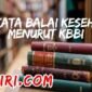 Arti Kata Balai Kesehatan Menurut Kamus Besar Bahasa Indonesia (KBBI)