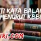 Arti Kata Balang Menurut Kamus Besar Bahasa Indonesia (KBBI)