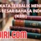 Arti Kata Terbalik Menurut Kamus Besar Bahasa Indonesia (KBBI)