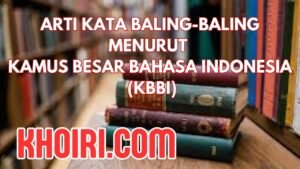 Arti Kata Baling-Baling Menurut Kamus Besar Bahasa Indonesia (KBBI)