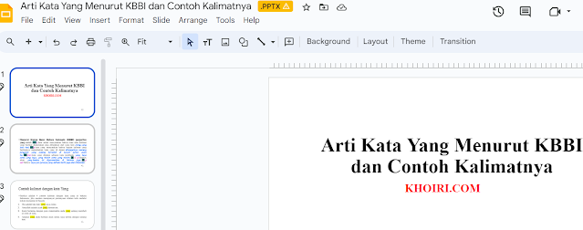 Contoh PPT (powerpoint) Hak Atas kekayaan Intelektual (HAKI) ⋆ Khoiri.com