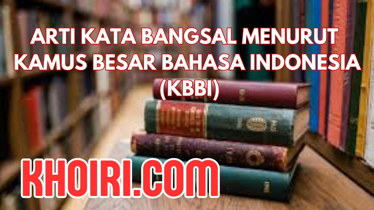 Arti Kata Bangsal Menurut Kamus Besar Bahasa Indonesia (KBBI)