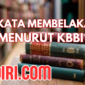 Arti Kata Membelakangi Menurut KBBI dan Contoh Kalimatnya