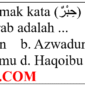 bentuk jamak hibrun di bahasa Arab adalah