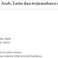 Lirik Mahalul Qiyam Arab, Latin dan Indonesia