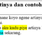 Aku kudu piye artinya dan contoh kalimat di bahasa Jawa