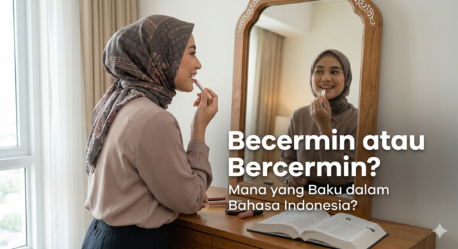 
Becermin atau Bercermin? Mana yang Benar Menurut KBBI?