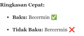 Becermin atau Bercermin? Mana yang Benar Menurut KBBI?