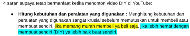 
5 Dampak sering menonton video DIY di Youtube