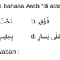 apa bahasa arab di atas