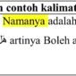 ISMUHU ARTINYA DAN CONTOH KALIMATNYA