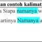 Ismuha artinya dan contoh kalimatnya di bahasa Arab