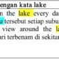 Contoh kalimat tanya dan perintah dengan kata lake