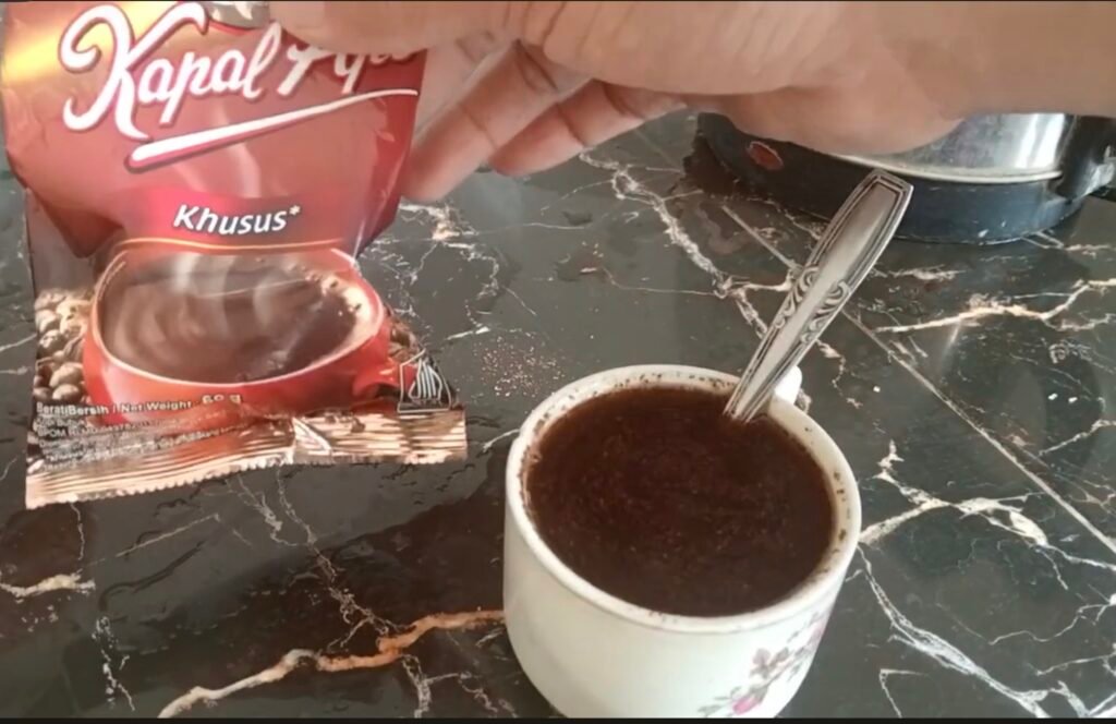 Cara membuat kopi kapal api kemasan 60 gram