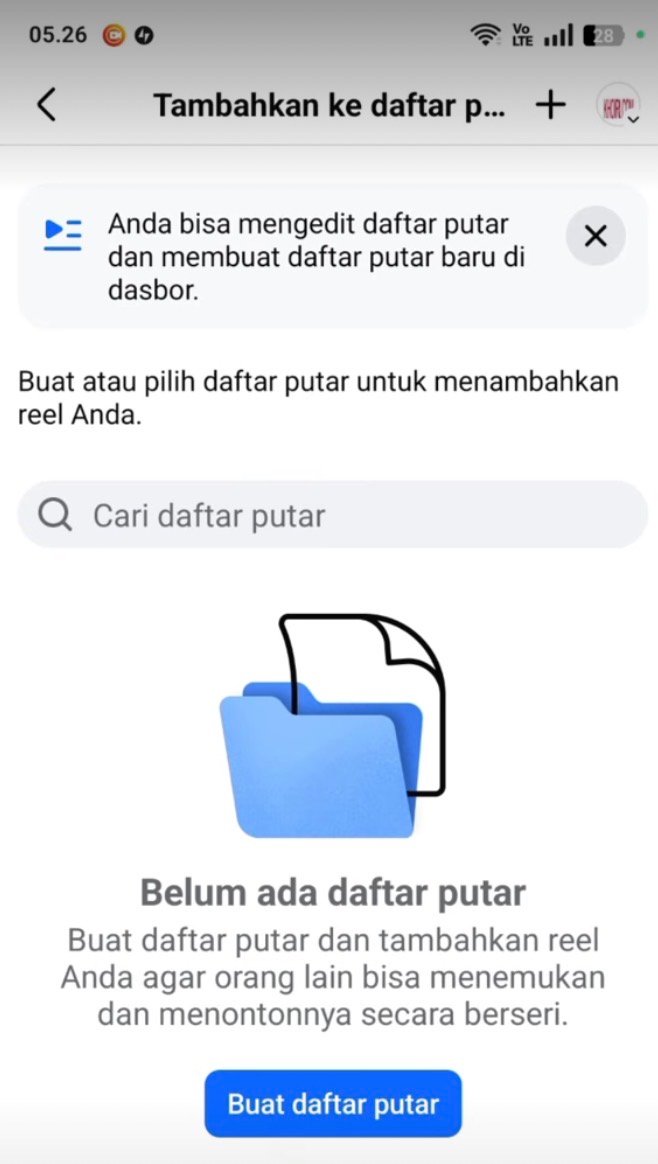 Cara membuat daftar putar di fanspage facebook