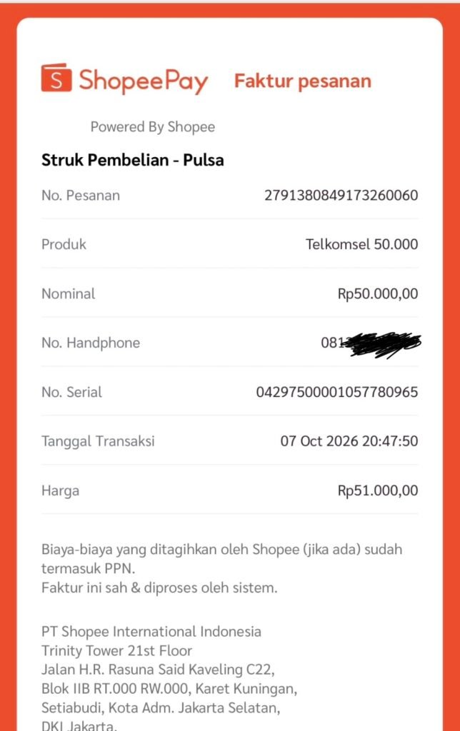 Beli pulsa lebih murah Rp 2.000