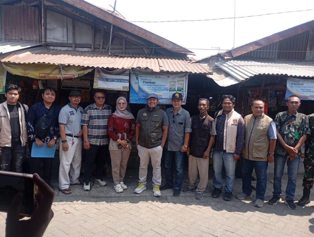 Sidak Harga Beras di Pasar Kota Kediri